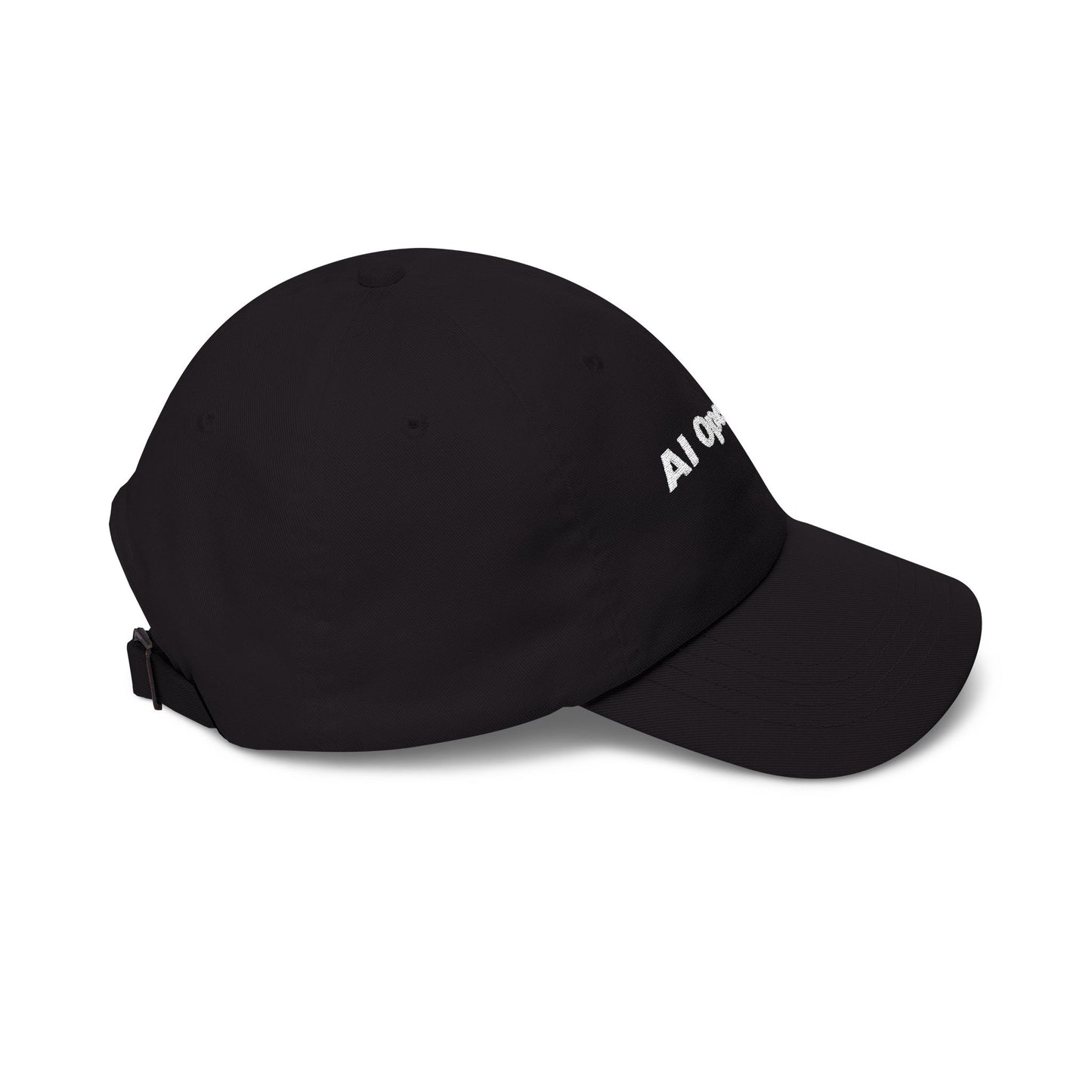 AI Operator Cap | Embroidered Text Baseball Hat