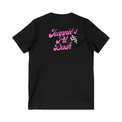 Jeannies Pi Dash Standard V-Neck Tee