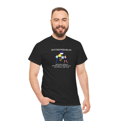 Entrepreneur Black Tshirt